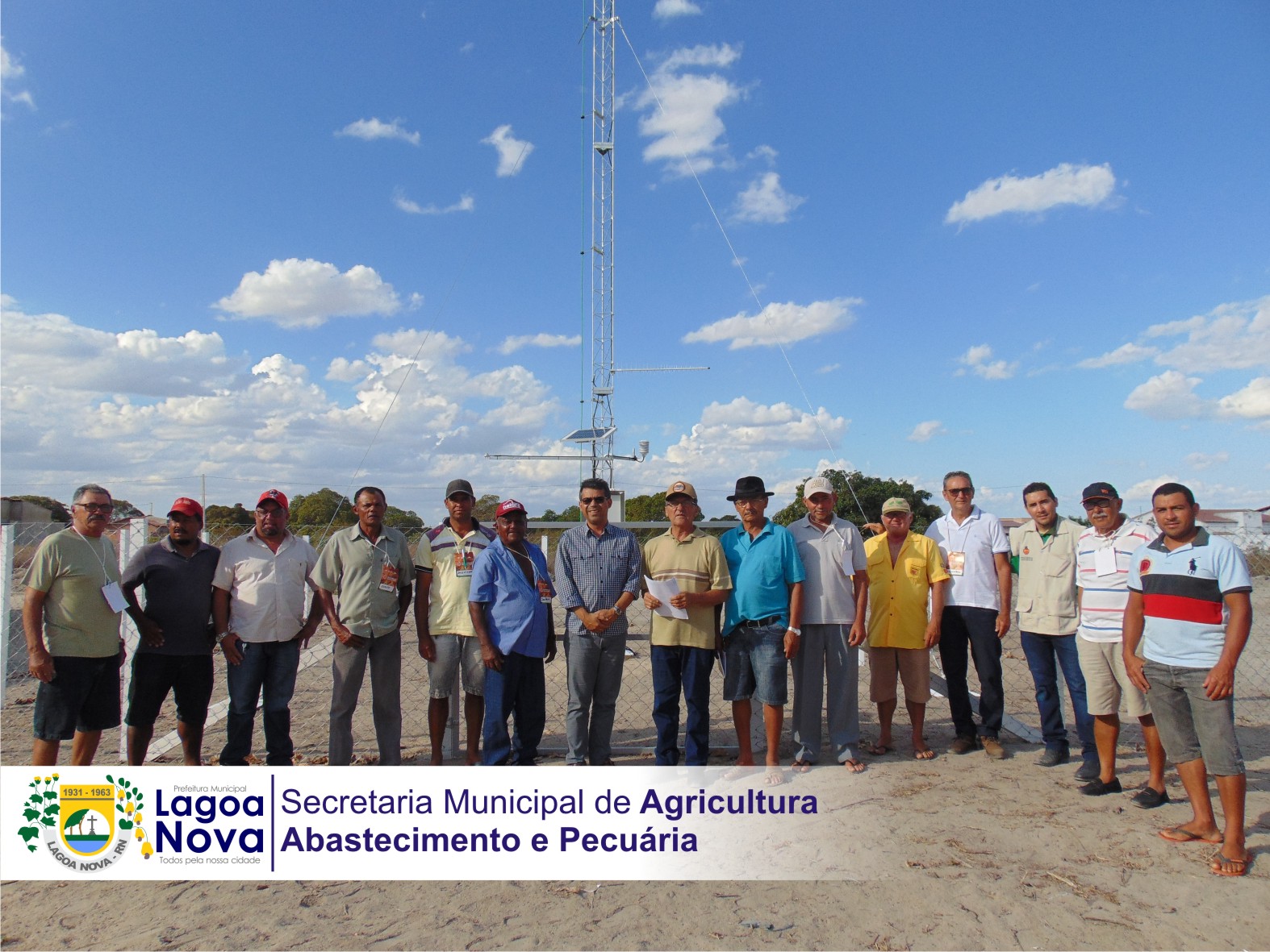 Agricultura de Lagoa Nova recebe Unidade Instrumental de Meteorologia